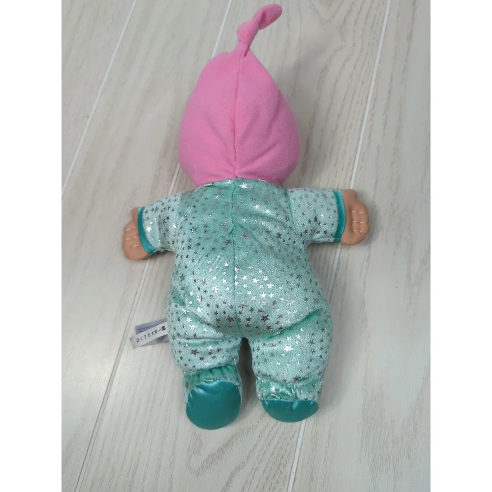Celebrate CPK Cabbage Patch Kids Baby doll Soft Plush vinyl pink green stars